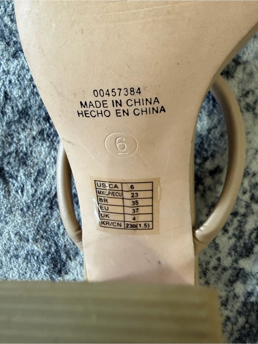Forever 21 Blush Square-Toe Double-Strap Block Heels - Picture 3 of 3